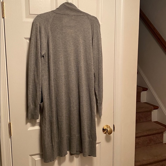A New Day Gray Open Front Cardigan…size S - Picture 2 of 6